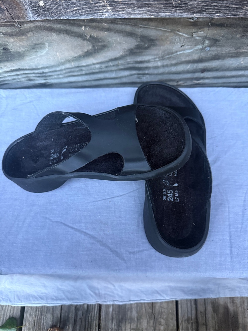 Women's Black Slide Sandals - Comfortable Everyday Slip-Ons